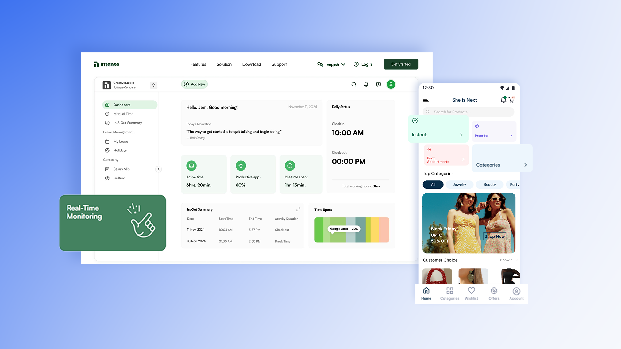 Website & Mobile App Development