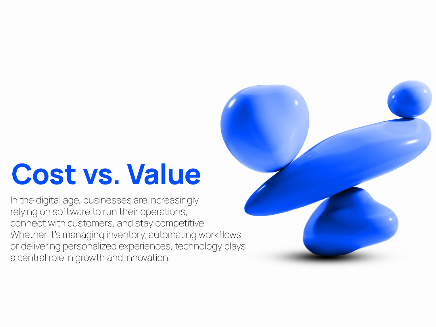 Cost vs. Value: Investing in Custom Software for Your Business